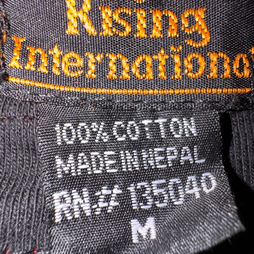 Rising International Zip Hoodie Boho Size M in EUC - Picture 6 of 7